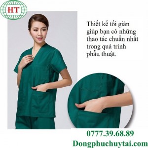 Đồng phục y tế cao cấp trong phòng mổ